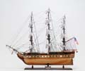 USS Constitution Large With Floor Display Case