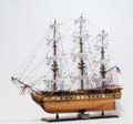 USS Constitution Large With Floor Display Case