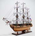 USS Constitution Large With Floor Display Case