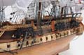 USS Constitution Large With Floor Display Case