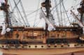 USS Constitution Large With Floor Display Case