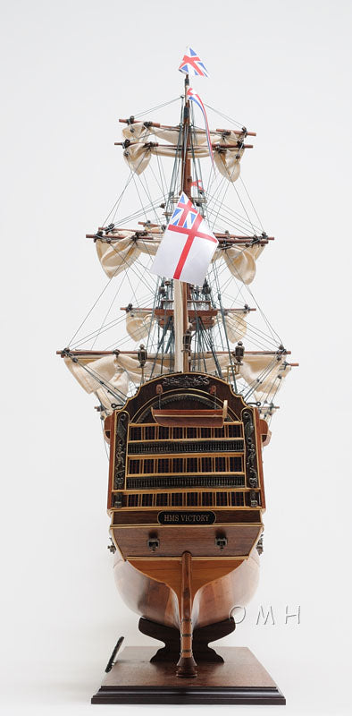 HMS Victory Midsize With Display Case