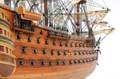 HMS Victory Midsize With Display Case Front Open