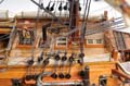 HMS Victory Midsize With Display Case Front Open