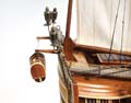 HMS Victory Midsize With Display Case Front Open