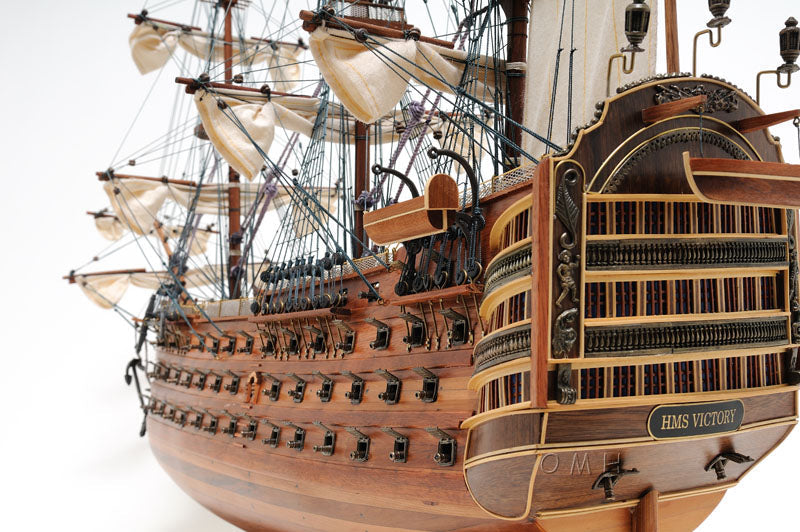 HMS Victory Large With Table Top Display Case