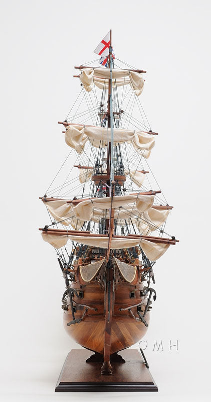 HMS Victory Large With Floor Display Case