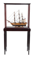USS Constitution Small with Display Case