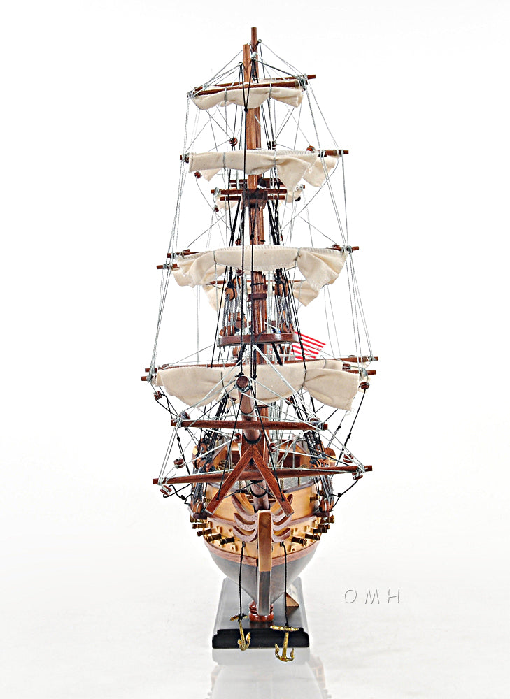 USS Constitution Small with Display Case