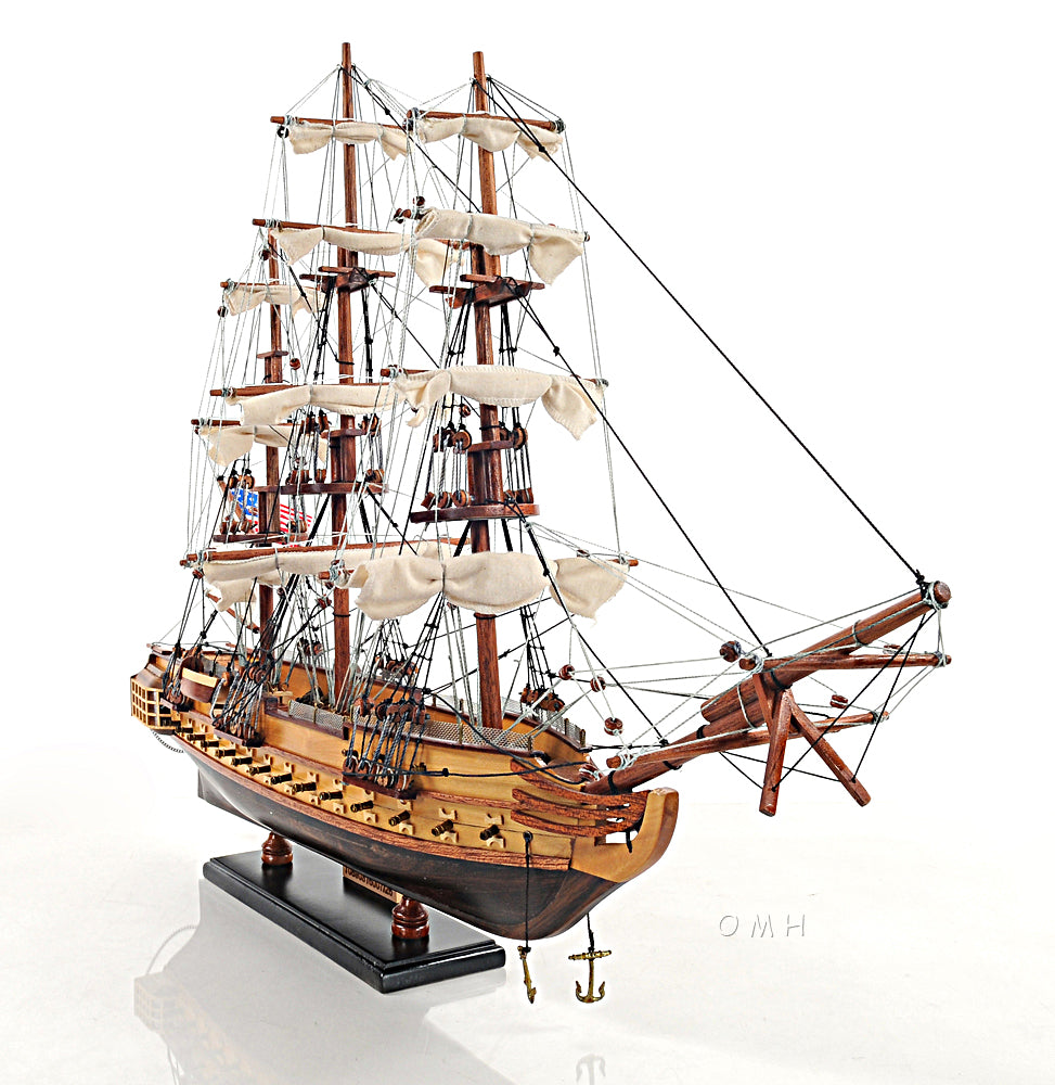 USS Constitution Small with Display Case