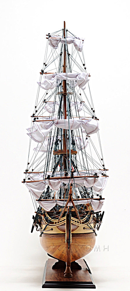 USS Constitution Midsize With Display Case