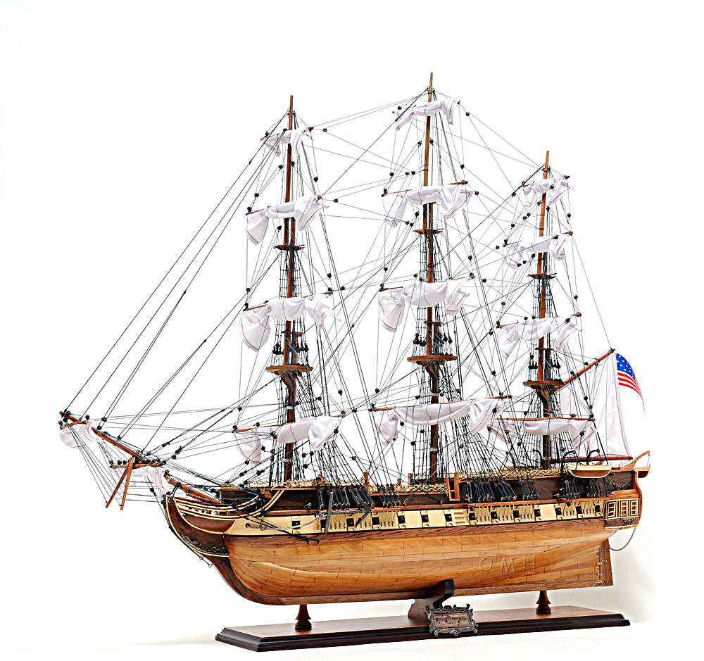 USS Constitution Mid With Display Case Front Open