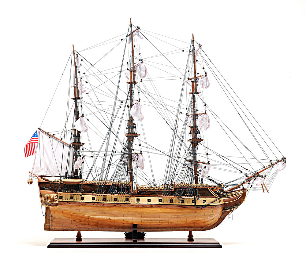 USS Constitution Mid With Display Case Front Open