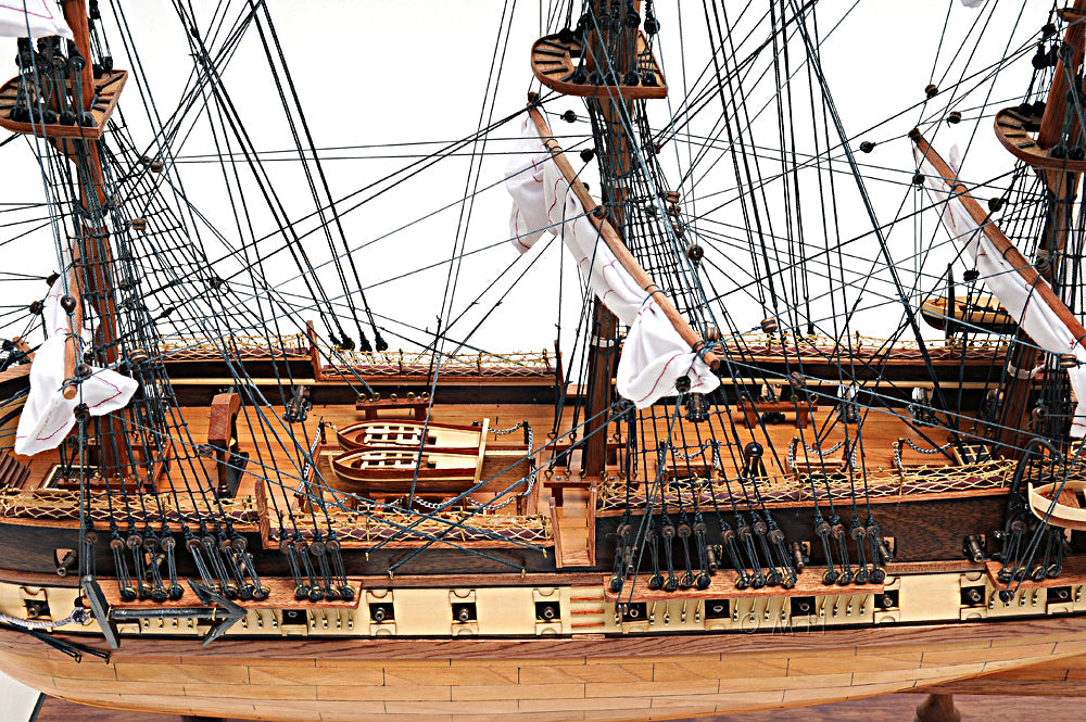 USS Constitution Mid With Display Case Front Open
