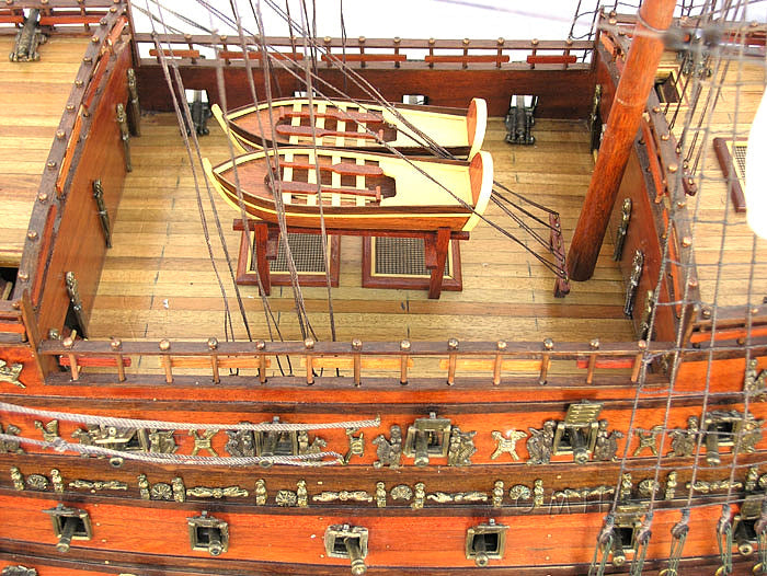 HMS Sovereign of The Seas XL With Display Case No Glass