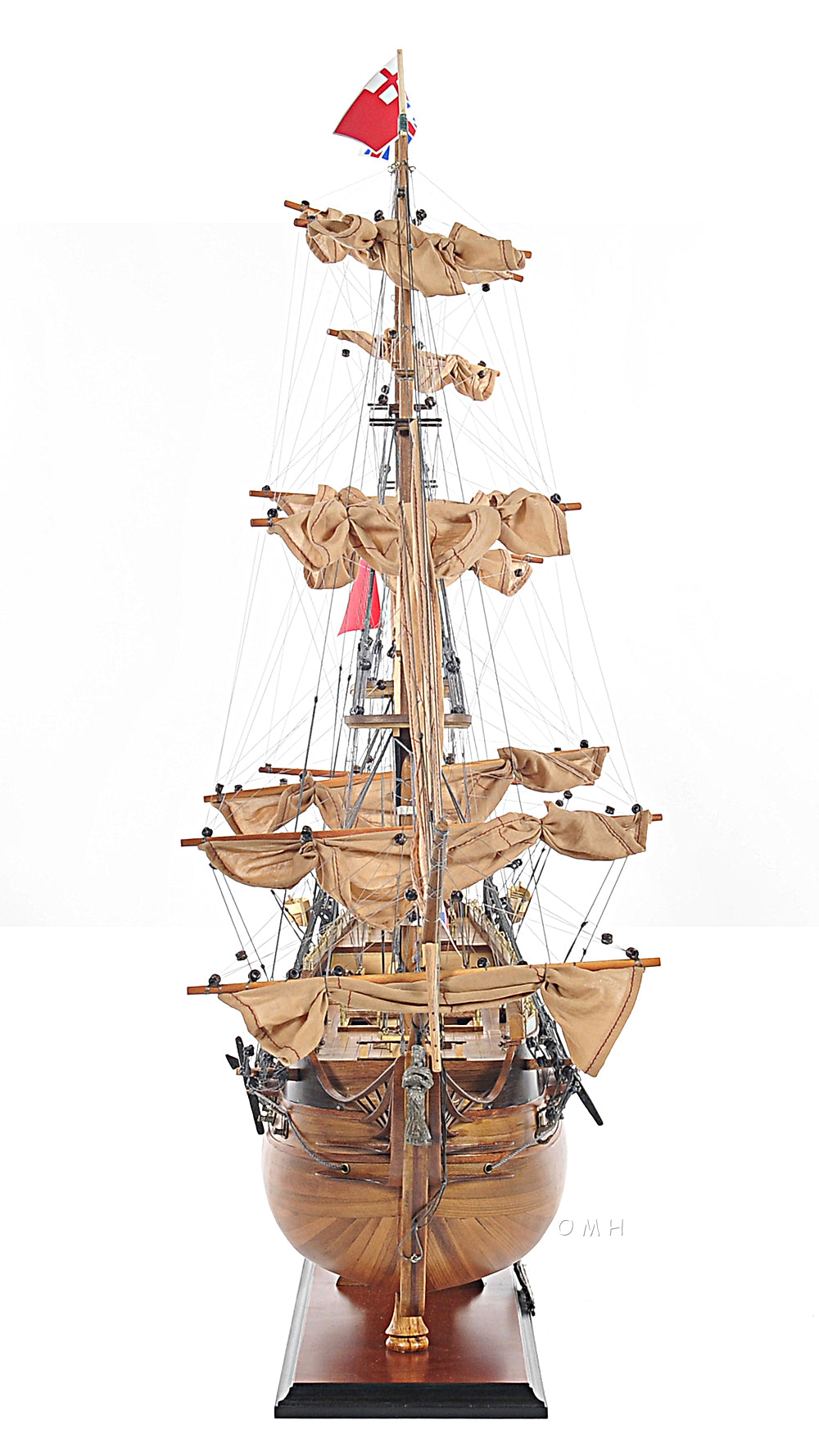 HMS Surprise Large With Table Top Display Case