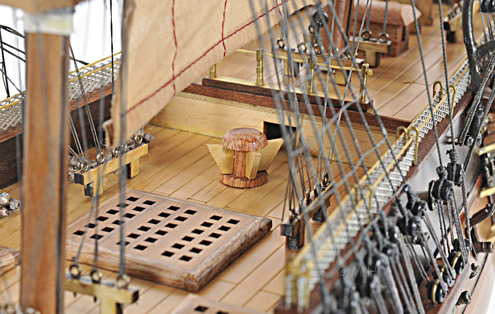 HMS Surprise Large With Table Top Display Case