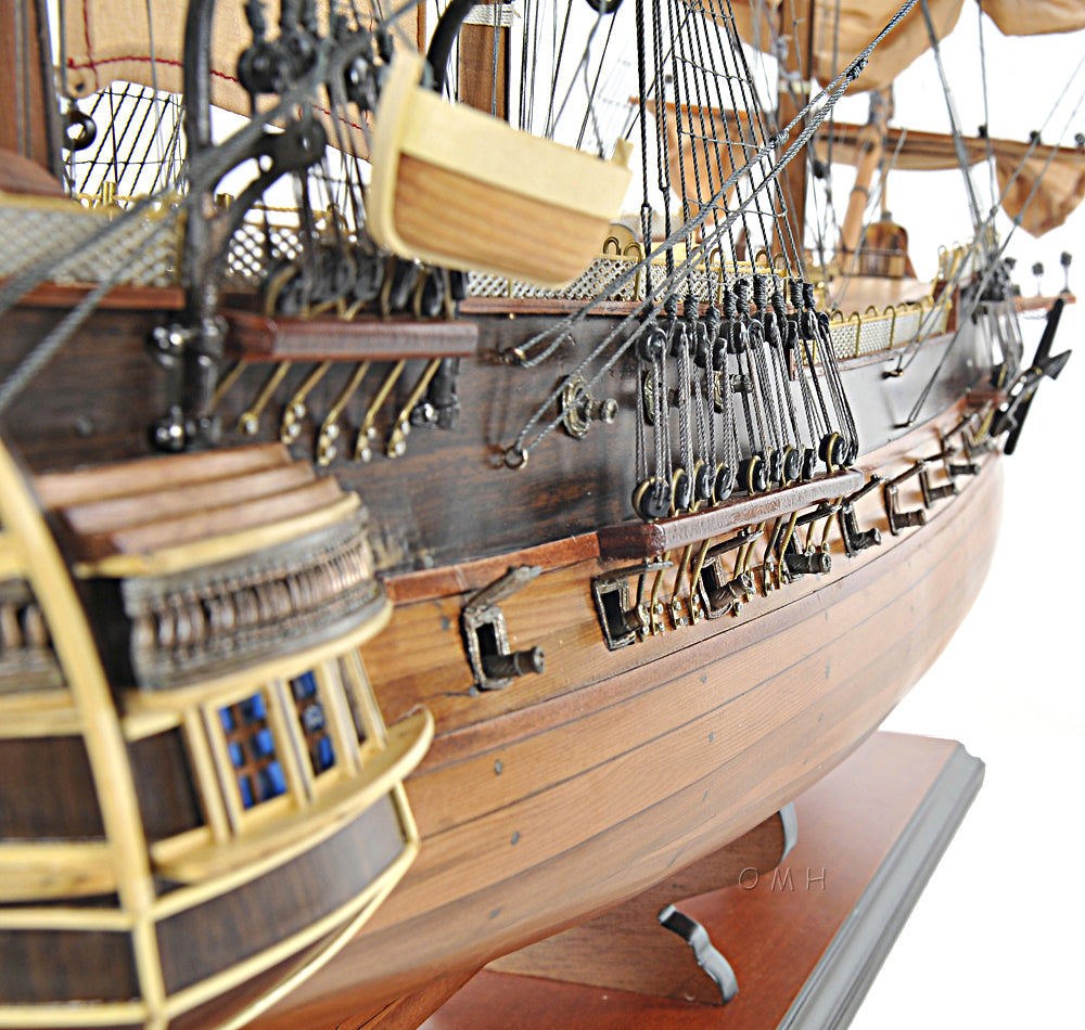 HMS Surprise Large With Table Top Display Case