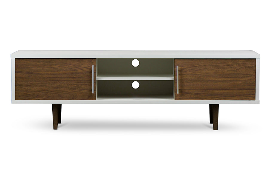 Baxton Studio Gemini Wood Contemporary TV Stand