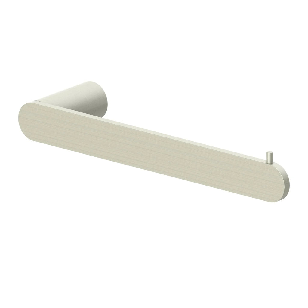 ZLINE Crystal Bay Bathroom Accessories Package with Towel Rail, Hook, Ring and Toilet Paper Holder, 4BP-CBYACC-BN