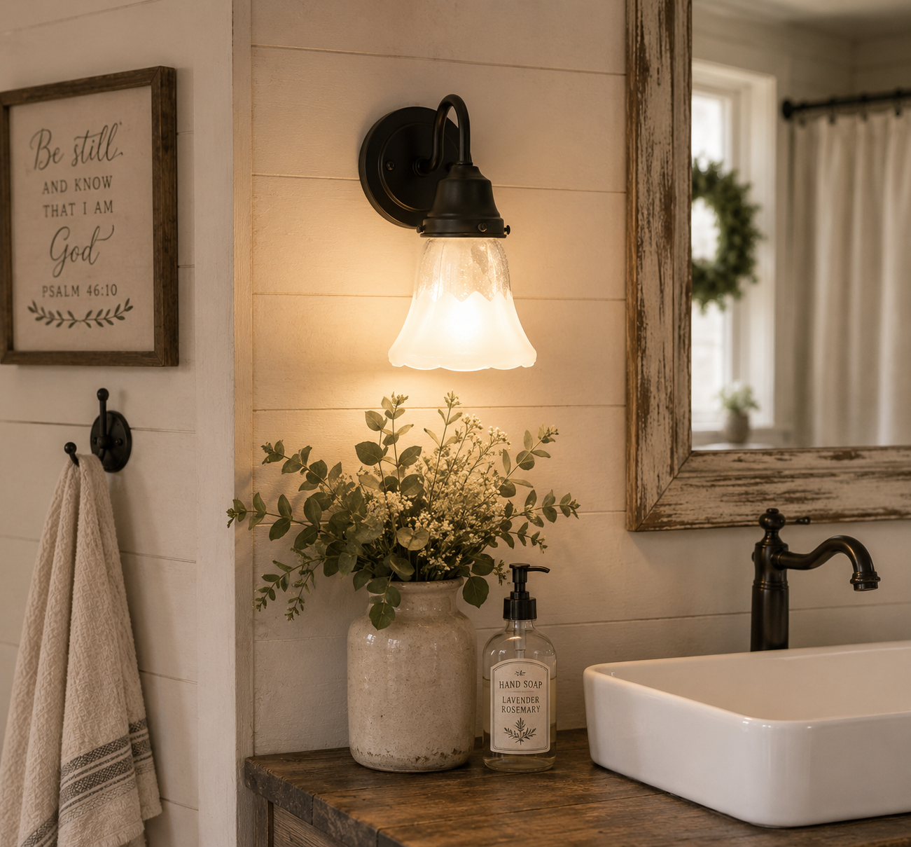 Delicate Frost and Clear Square/Cross Glass Wall Sconce/Pendant Light