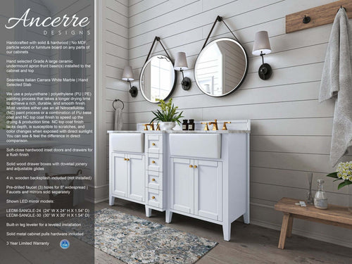 Adeline 60" Bath Vanity Set