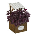 11" Basil Artificial Plant in Tin Roof Planter