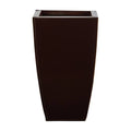 13" Tapered Square Metal Planter