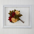 16" Peony, Hydrangea and Dahlia Artificial Flower Bouquet (Set of 2)