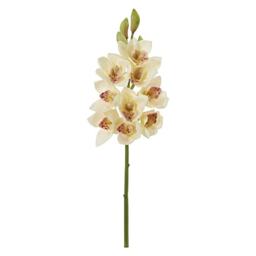 20" Cymbidium Orchid Artificial Flower (Set of 4)