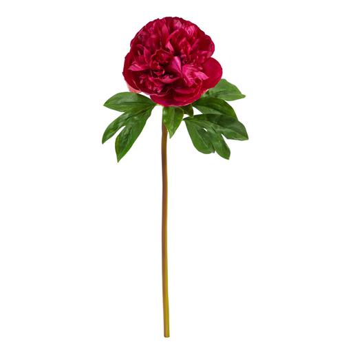 20" Peony Artificial Flower (Set of 3)