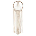 24" x 10" Handmade Bohemian Macrame Dreamcatcher Wall Hanging Decor