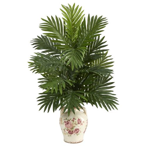 27" Areca Palm Artificial Plant in Floral Jar