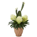 27" Bromeliad and Cactus Artificial Plant in Terra-Cotta Planter