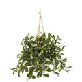 28" Florida Beauty Artificial Plant in Tin Hanging Bucket