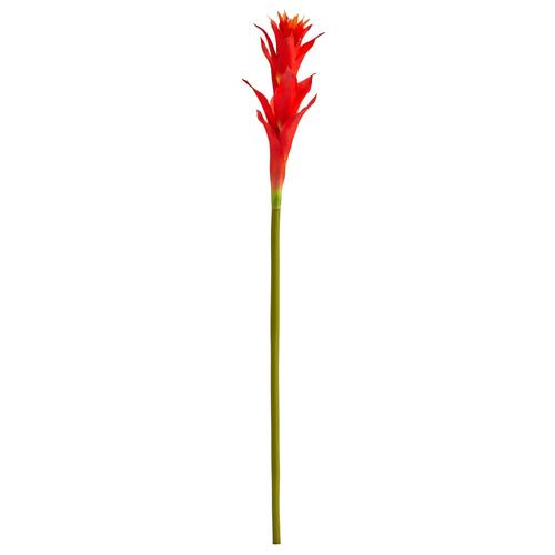 28" Mini Star Bromeliad Artificial Flower (Set of 6)