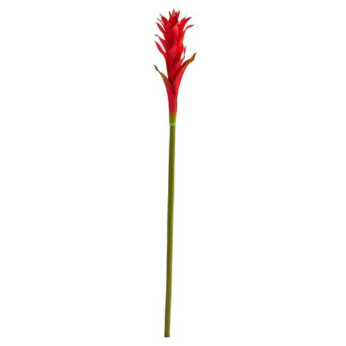 28" Mini Star Bromeliad Artificial Flower (Set of 6)