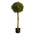 3'Boxwood Ball Topiary Artificial Tree (Indoor/Outdoor)