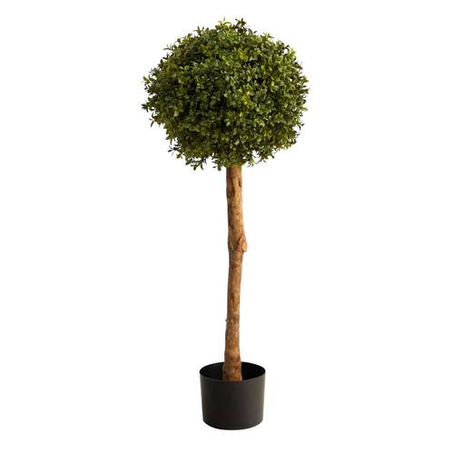 3'Boxwood Ball Topiary Artificial Tree (Indoor/Outdoor)