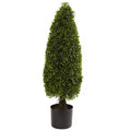 3'Boxwood Tower Topiary UV Resistant  (Indoor/Outdoor)