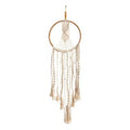 3'x 1'Boho Macrame Dreamcatcher Wall Hanging Decor