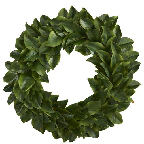 30" Magnolia Artificial Wreath