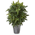 32" Bracken Fern Artificial Plant in Decorative Tin Planter