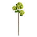 33" Snowball Hydrangea Artificial Flower (Set of 2)
