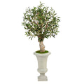3.5'Olive Artificial Tree in Sand Colored Urn