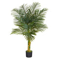 4'Double Stalk Golden Cane Artificial Palm Tree