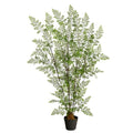 4'Ruffle Fern Artificial Tree