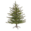 4'Vancouver Mountain Pine Artificial Christmas Tree with 100 Clear Lights and 374 Bendable Branches