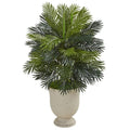 40" Areca Palm Artificial Plant in Decorative Urn