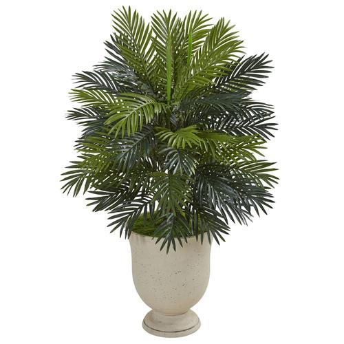 40" Areca Palm Artificial Plant in Decorative Urn
